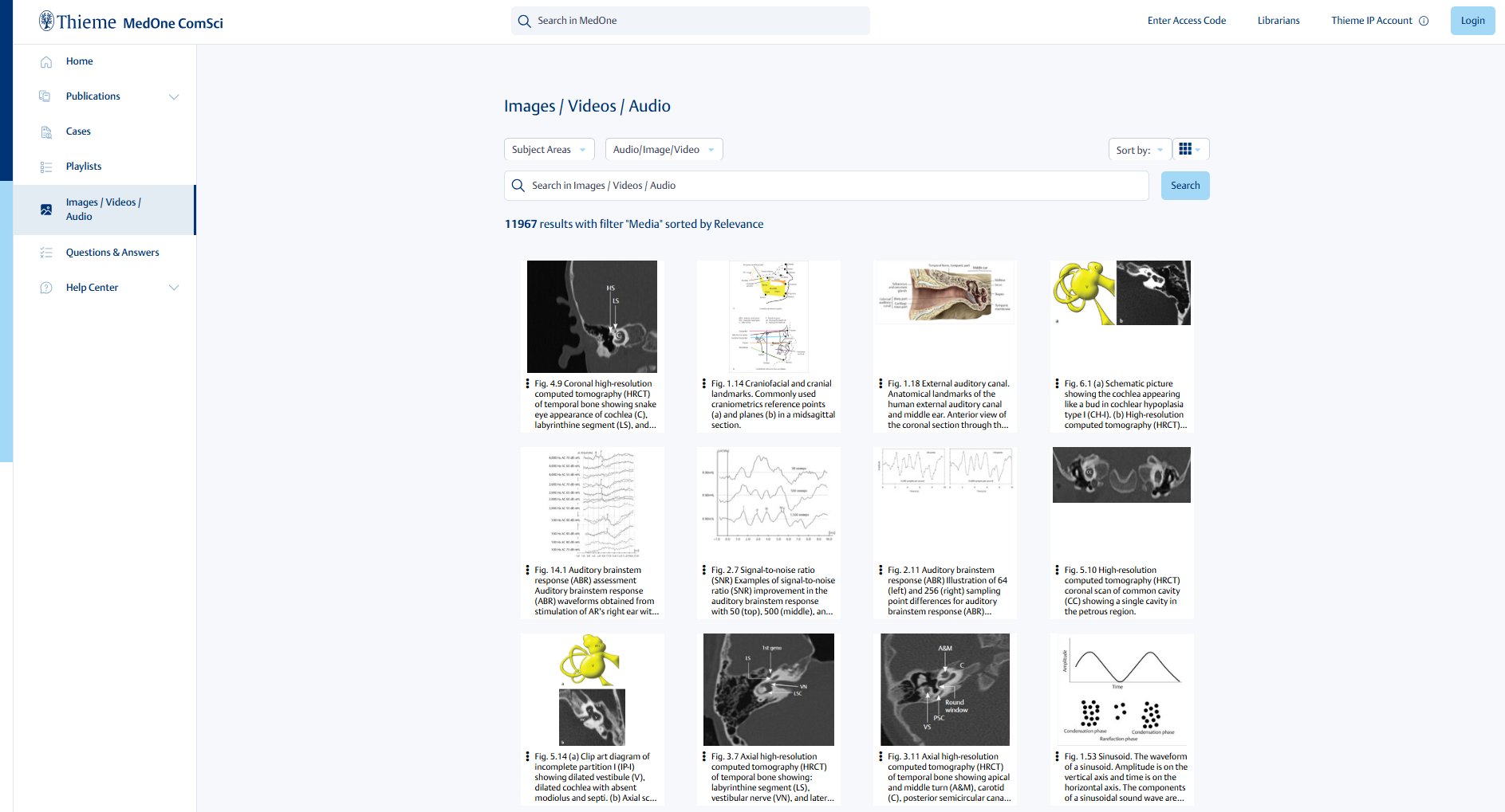 2024-12-16 11_29_37-Images _ Videos _ Audio - MedOne, Thieme
