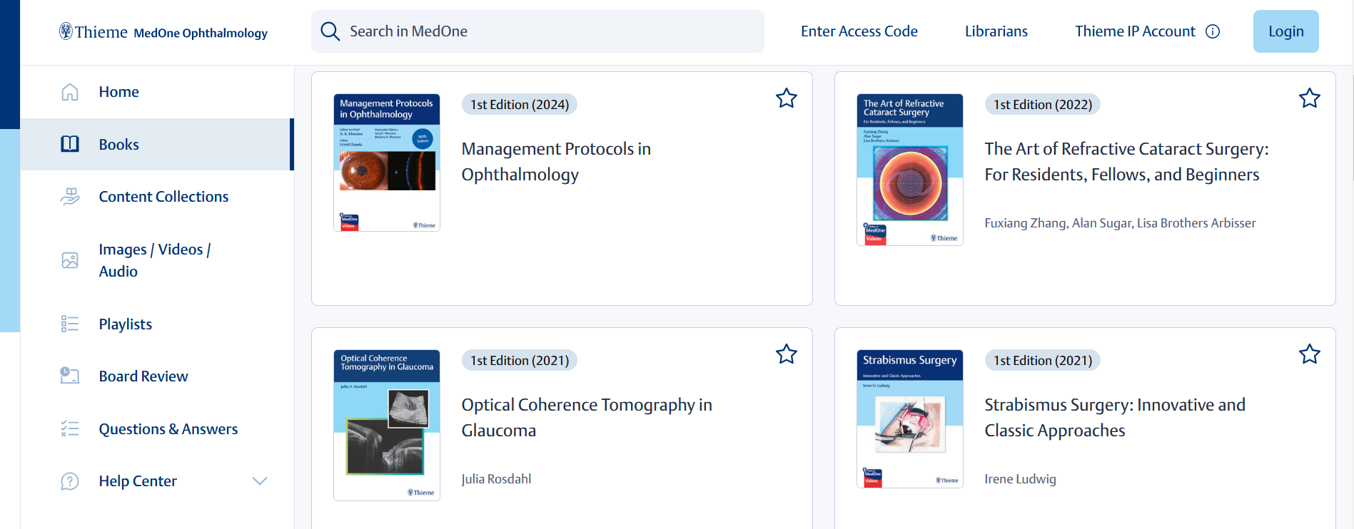 ophth books